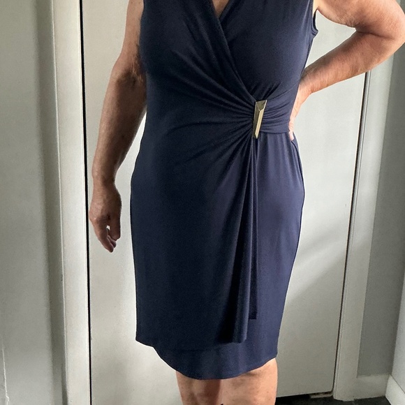 Calvin Klein Dresses & Skirts - Calvin Klein size 12 navy blue dress